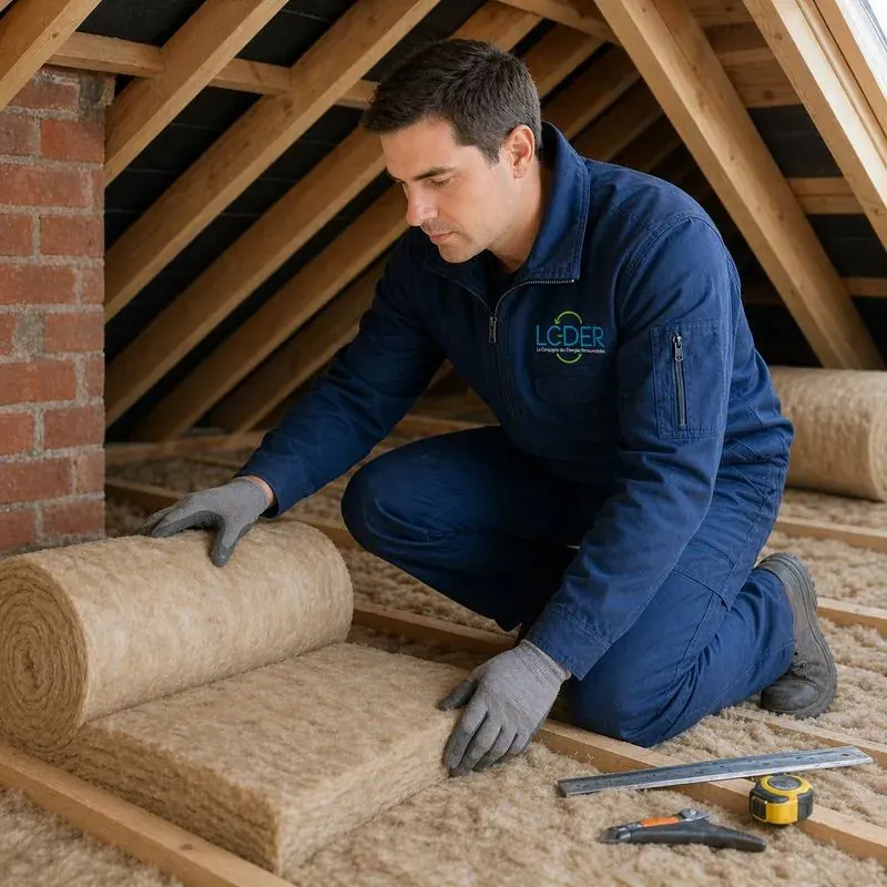 Isolation des combles par soufflage par LCDER